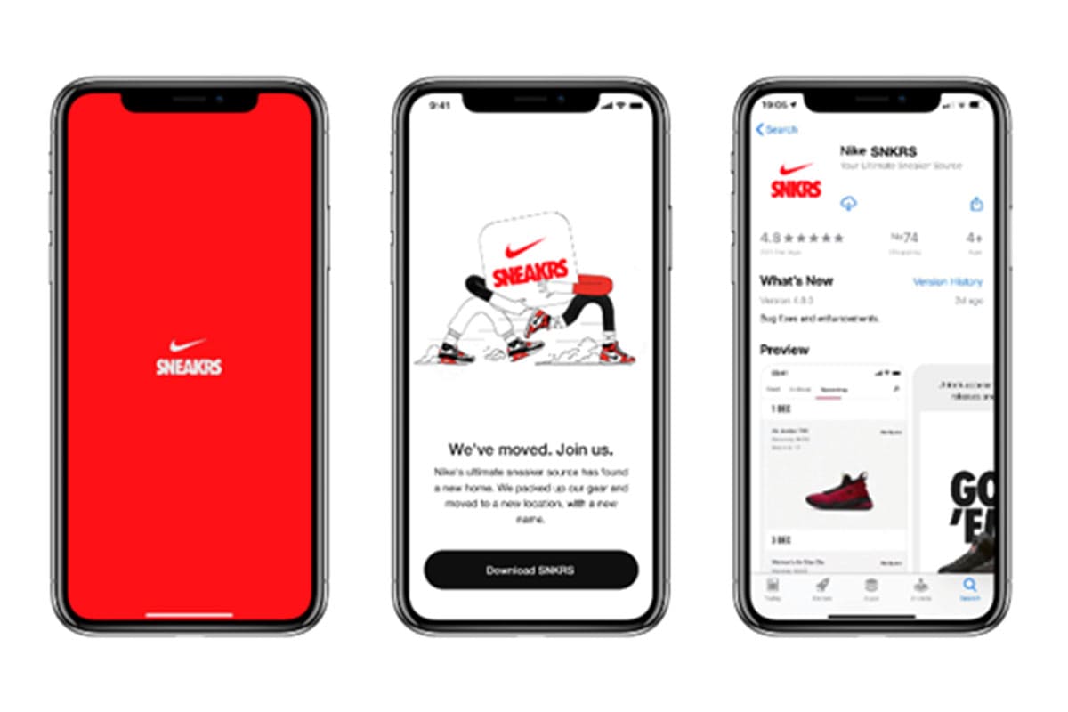 NIKE SNKRS App Rebrand & Relaunch | Sneakers123